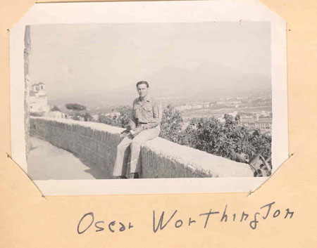 Oscar Worthington he taught me to develope