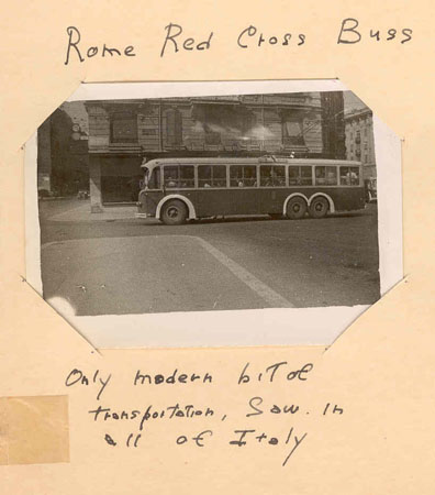 Rome Red Cross Bus