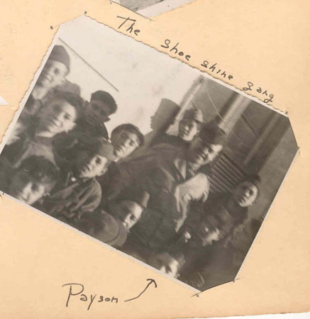 the shoe shine gang with payson